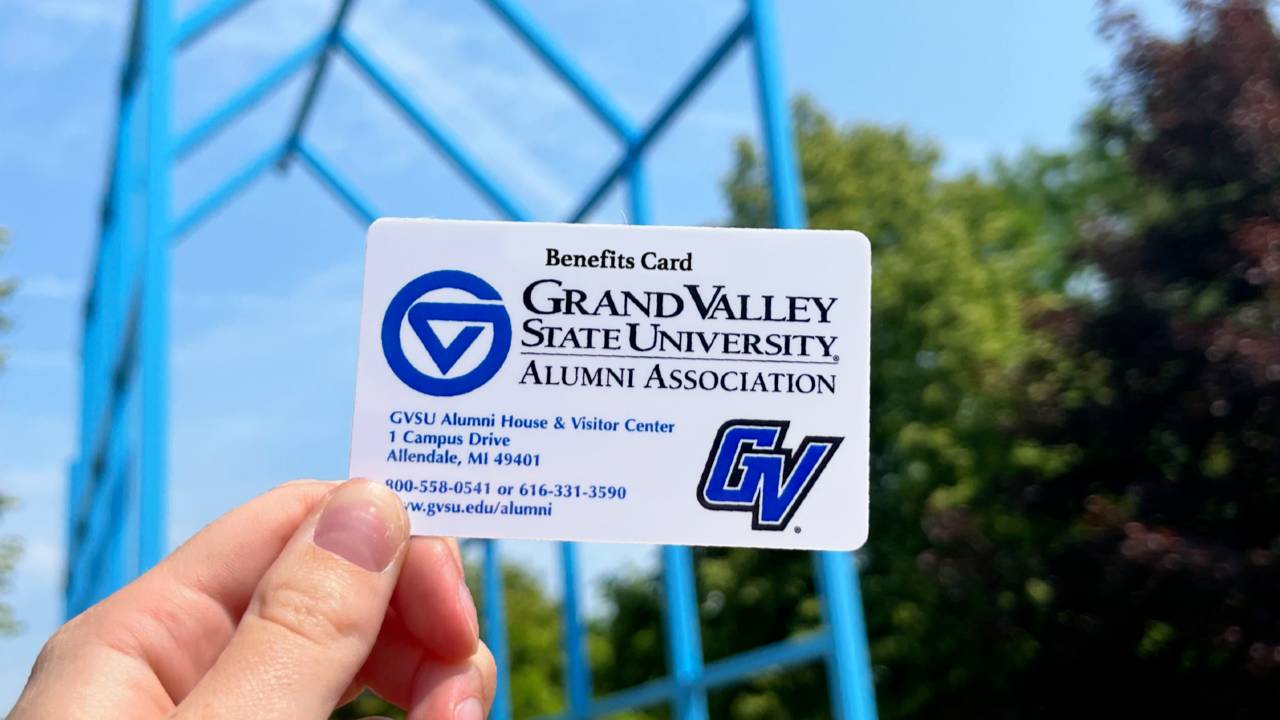 GVSU alumni benefits card